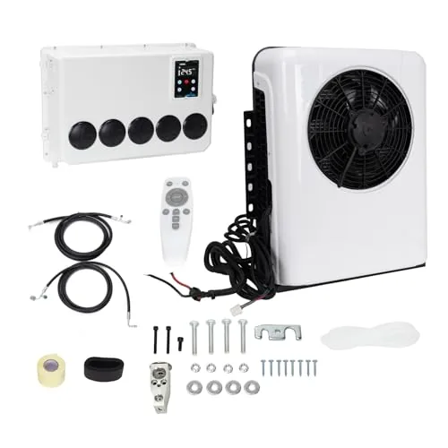 Jrswin 12V RV Rooftop AC 12000 BTU Split Unit
