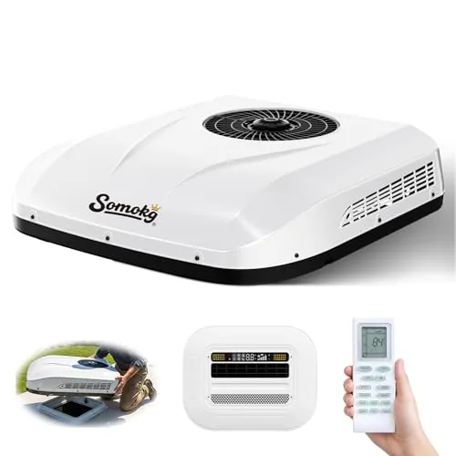 Somokg 12V RV AC 11000 BTU Ultra-Low Draw