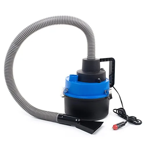 Ideas In Life 12V Wet/Dry Car Canister Vacuum
