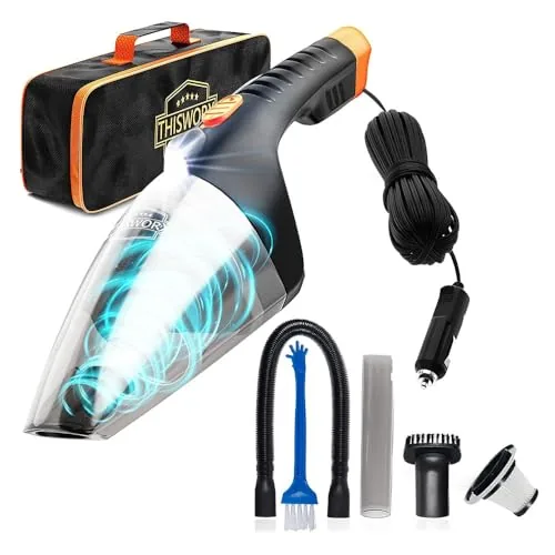 ThisWorx Car Vacuum 2.0 - 110W, 16ft Cord