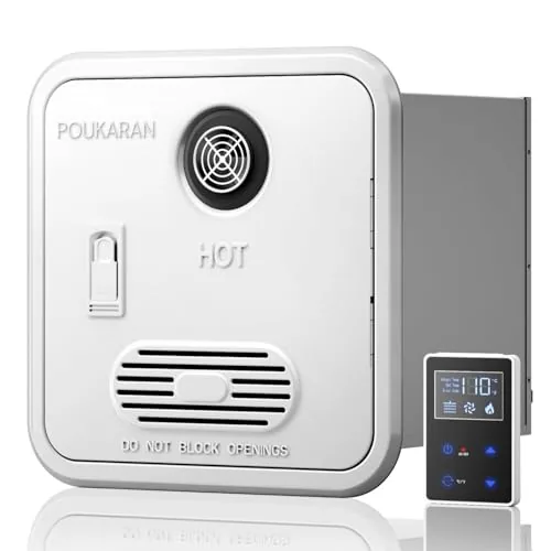 Poukaran 65,000 BTU RV Tankless Propane Water Heater