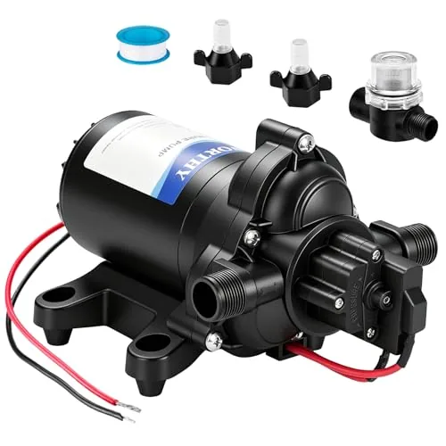 ECO-WORTHY 12V RV Water Pump 3.5GPM 45PSI Auto Pressure