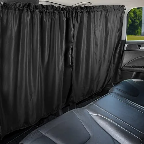 PAMASE Car Divider Curtain 67x31.5in with Storage Bag