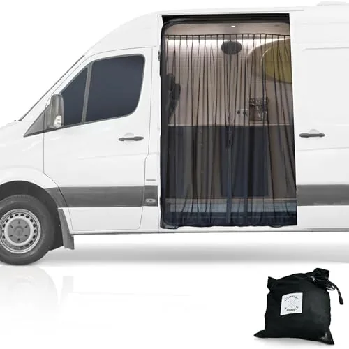 Living in a Bubble Sprinter Sliding Door Bug Screen