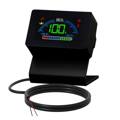 DC HOUSE Bluetooth Battery Monitor 8-90V LCD Meter