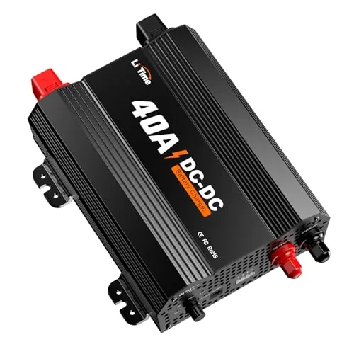 LiTime 12V 40A DC-DC Charger for LiFePO4 and Lead Acid