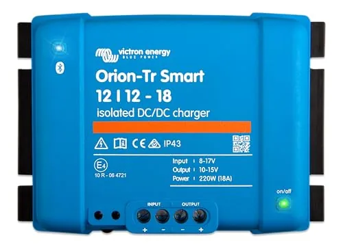 Victron Orion-Tr Smart 12V 18A Isolated DC-DC Charger