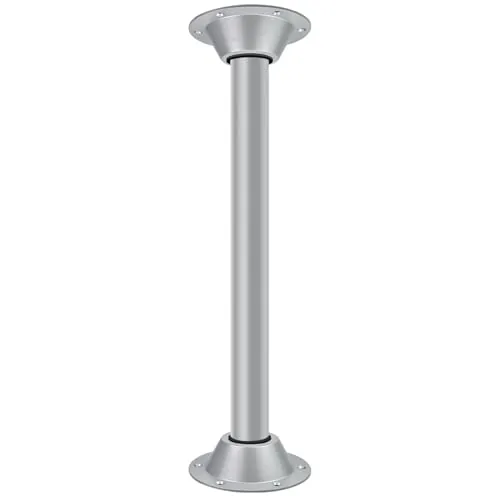 JYINCPED 29in RV Table Leg with Dual Aluminum Base Mount