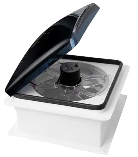 OUTPRIZE 14-Inch Manual RV Roof Vent Fan 3-Speed