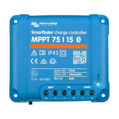 Victron SmartSolar MPPT 75V 15A Bluetooth Charge Controller