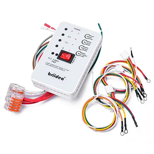 briidea RV Tank Monitor Panel KIB Replacement