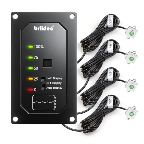 Briidea RV Water Tank Monitor Probeless Adhesive Sensors
