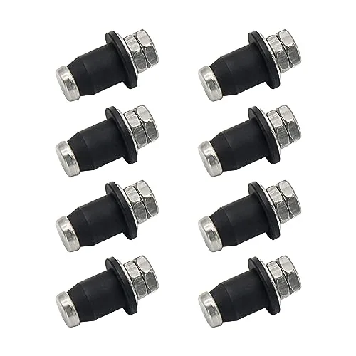 Homhelar RV Tank Probe Sensors 8-Pack Fresh Gray Black