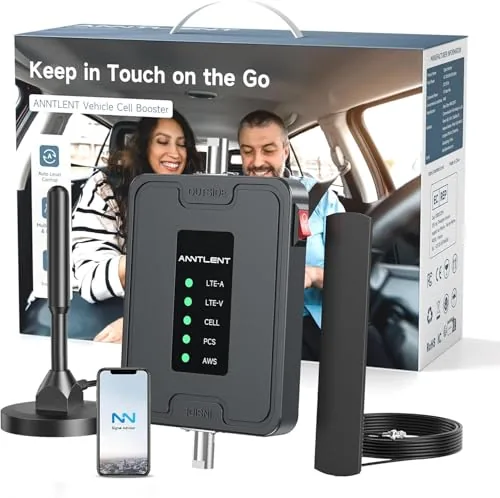ANNTLENT Car Signal Booster Band 2/4/5/12/13/17