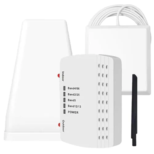 YJXcell 5G 4G LTE Home Cell Booster 2 Antenna 8000sqft