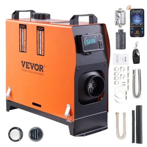 VEVOR 8KW All-in-One Diesel Heater with Bluetooth