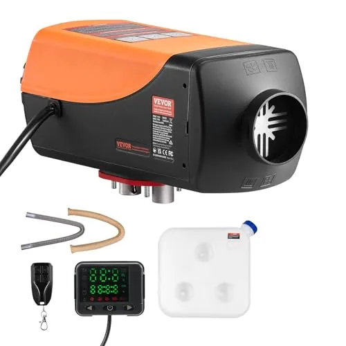 VEVOR 8KW Diesel Heater 12-24V with 10L Tank