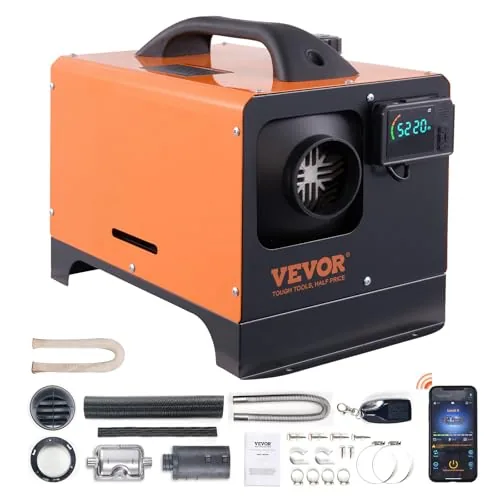 VEVOR 8KW Diesel Heater All-in-One with App Control