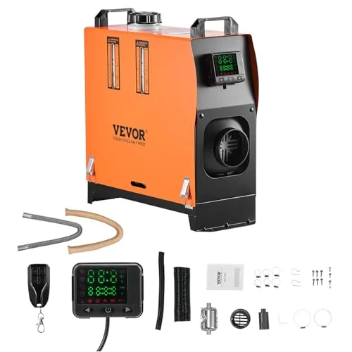 VEVOR 8KW Diesel Heater with Remote and LCD Display