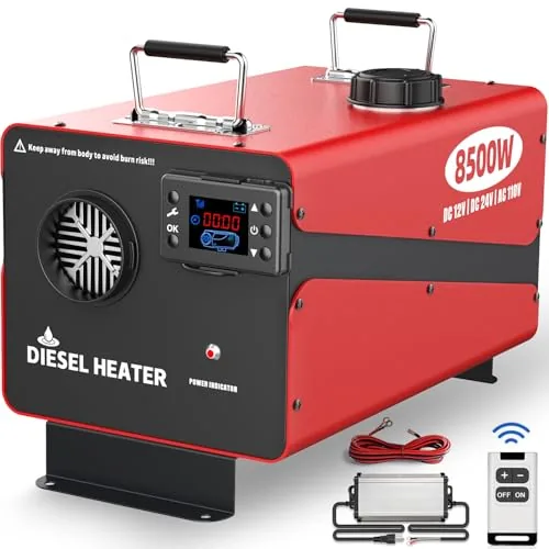 Wodli 8500W Diesel Heater 12V/24V/110V All-in-One