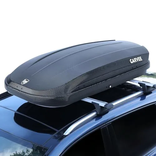 GarveeTech 12 Cu Ft Dual-Side Rooftop Cargo Box