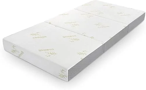 Inofia 6-Inch Trifold Memory Foam Short King RV Mattress