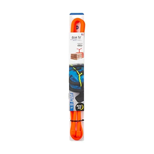 Nite Ize Gear Tie Mega Twist Tie 64-Inch Orange