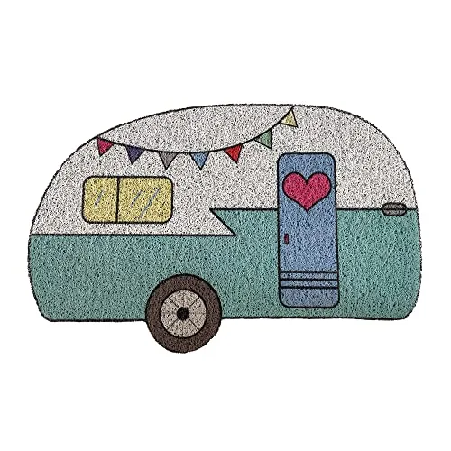 Kay&J Camper Door Mat 16x24 PVC Loop RV Mat