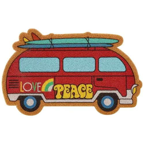 Klyyo Clyro Camper Van Doormat 24x15in Non-Slip Coir