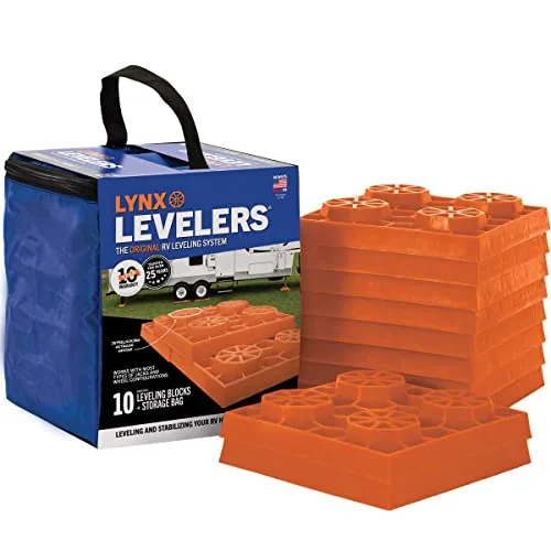 Tri-Lynx Lynx Levelers 10-Pack Interlocking RV Blocks