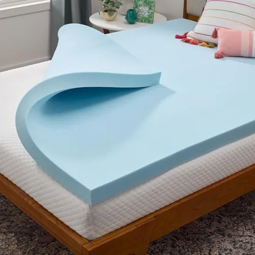 Linenspa 3-Inch Gel Memory Foam Topper Queen