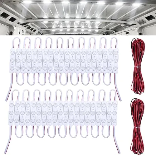 ecocstm 120 LED Van Interior Light Kit 40 Modules