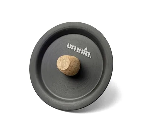 Omnia Funnel Lid Hard-Anodized Cap for 2L and 3L Pans