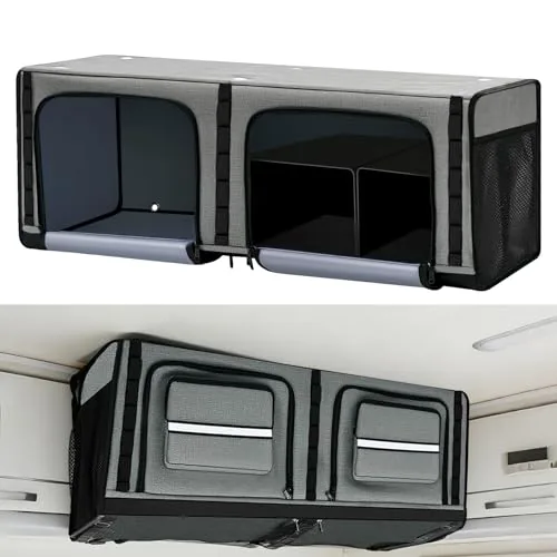 Bullro 36in Soft-Sided RV Overhead Storage Cabinet