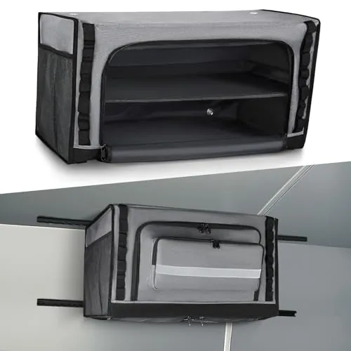 SKYJDM 24in Soft-Sided RV Overhead Storage Cabinet