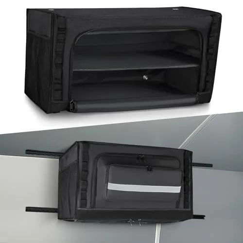 SKYJDM 24in Soft-Sided RV Overhead Storage Cabinet