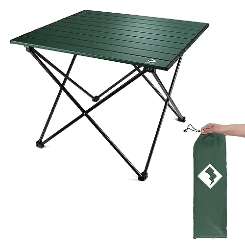 VILLEY Ultralight Aluminum Folding Camp Table 2.05 lbs