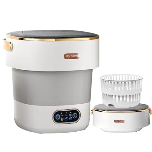 NIXOD Mini Portable Washer 20L with Spin Basket