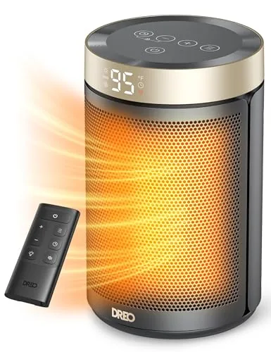 DREO 1500W PTC Ceramic Space Heater with Remote