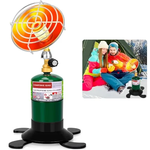 HEYDUOTON Portable Propane Heater with Foldable Base