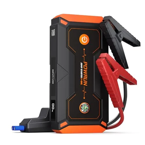 Powrun P-ONE 2000A Jump Starter with USB and LED