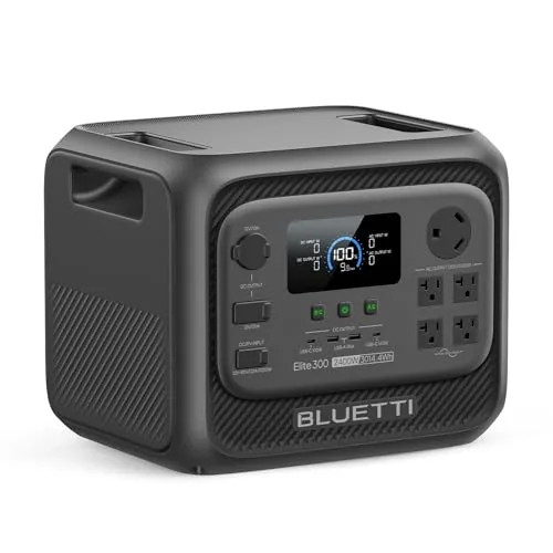 BLUETTI Elite 300 3014Wh LiFePO4 Portable Power Station