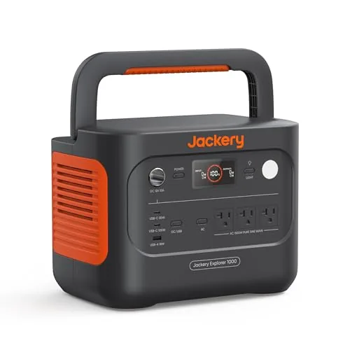 Jackery Explorer 1000 V2 LiFePO4 Portable Power Station