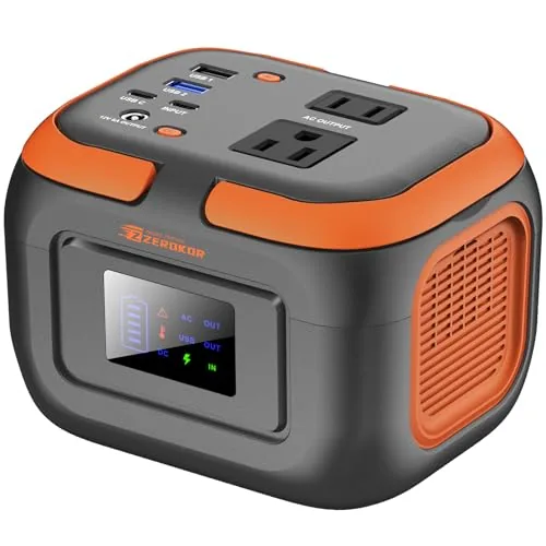 ZeroKor 120W Portable Power Station 97.6Wh AC Outlet