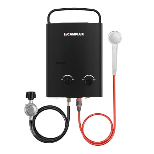 Camplux AY132B 1.32 GPM Portable Propane Water Heater
