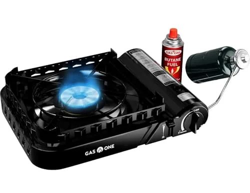 Gas One GS-3900PB Dual Fuel 15,000 BTU Camp Stove
