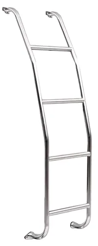 Surco 093C97 Stainless Steel 4-Step Van Ladder
