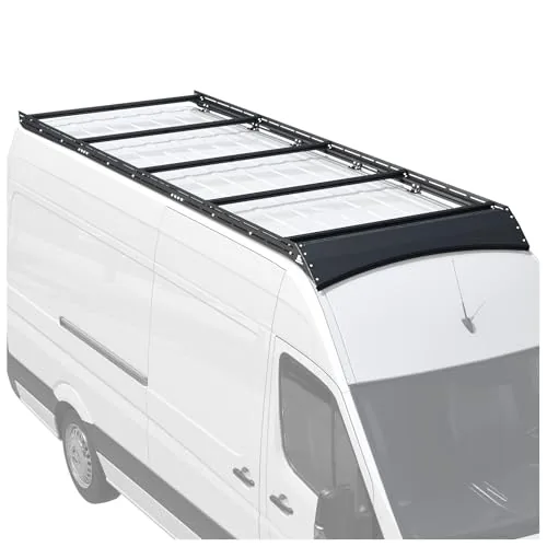 MELIPRON Sprinter 170 High Roof Rack with Wind Fairing