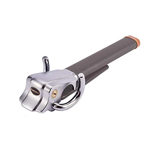 Blueshyhall Steering Wheel Lock Heavy Duty Anti-Theft Grey