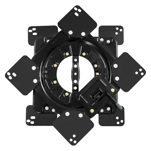 LKOBERTF Universal Swivel Seat Base 360 4-Lock RV Van